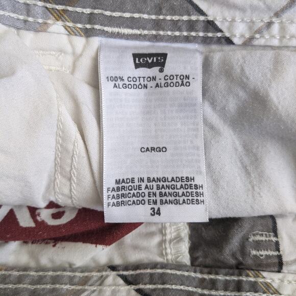 Levi's Men's Flat Front Cargo Shorts 34 - Picture 7 of 10